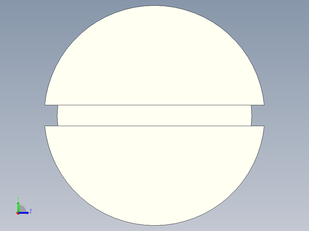 沉头螺钉-Screw_-M22-L100_79-42-4x4-40_-Countersunk_head.stp左视图