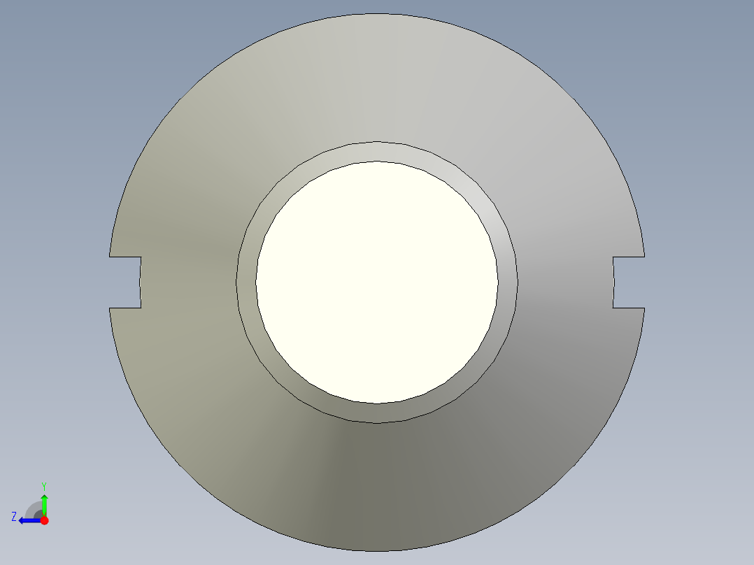 沉头螺钉-Screw_-M22-L100_79-42-4x4-40_-Countersunk_head.stp右视图