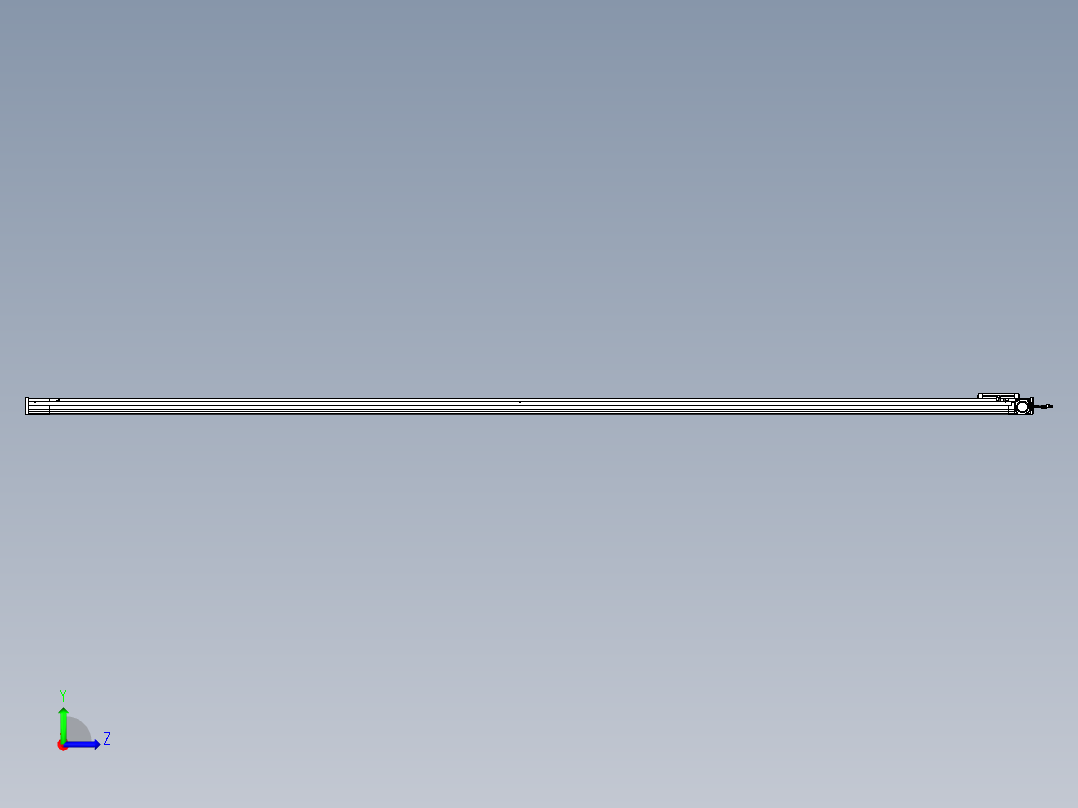 威洛博LB.GB同步带传动--欧规系列LB6A-L130-S3750-BR左视图