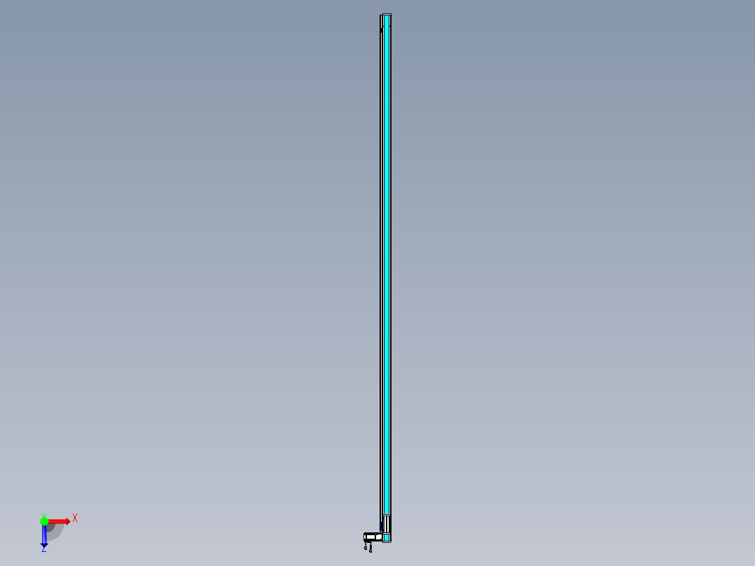 威洛博LB.GB同步带传动--欧规系列LB6A-L130-S3750-BR俯视图