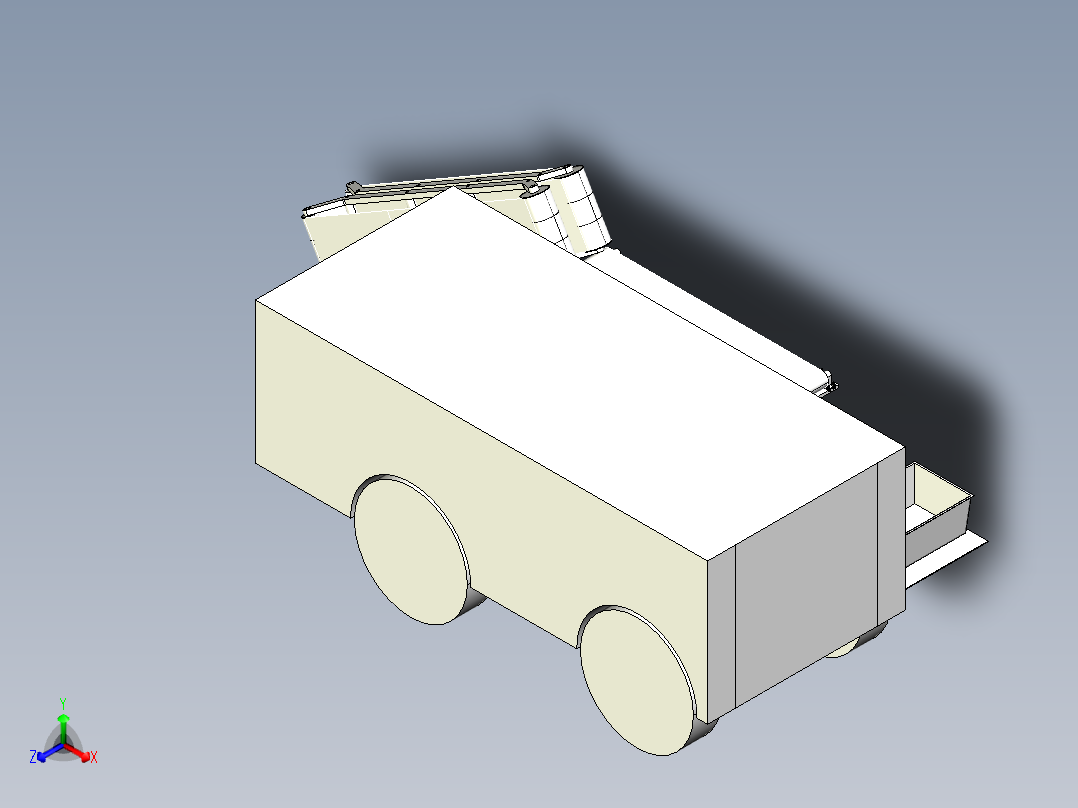 芹菜收获机的设计【芹菜收割机】【说明书+CAD+三维图】前视图