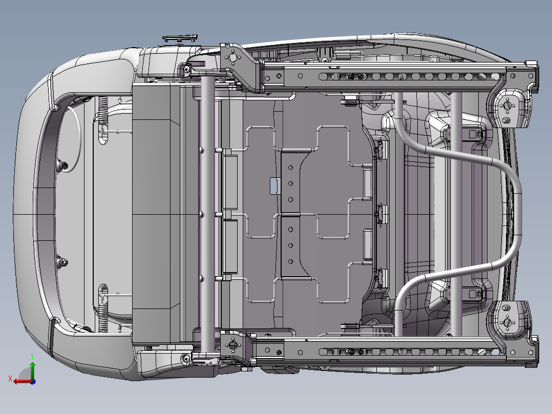 汽车座椅，汽车内饰件==490227==50后视图