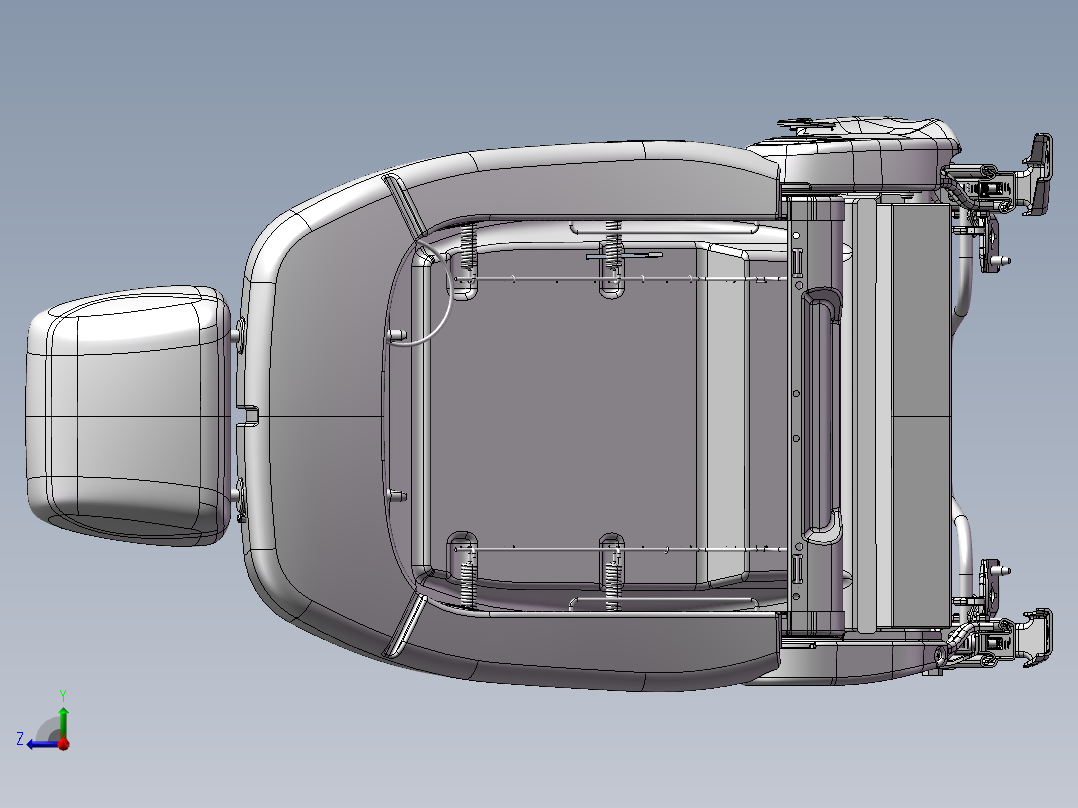 汽车座椅，汽车内饰件==490227==50右视图
