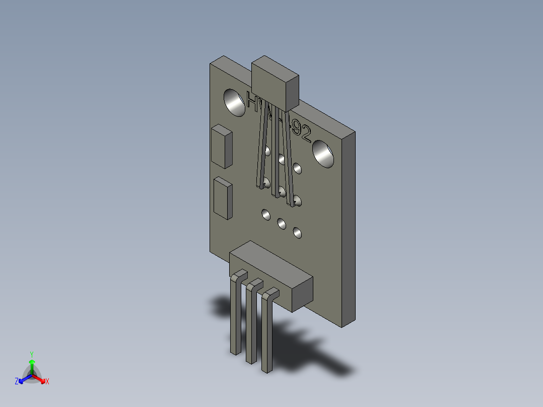 hw 492霍尔效应传感器15