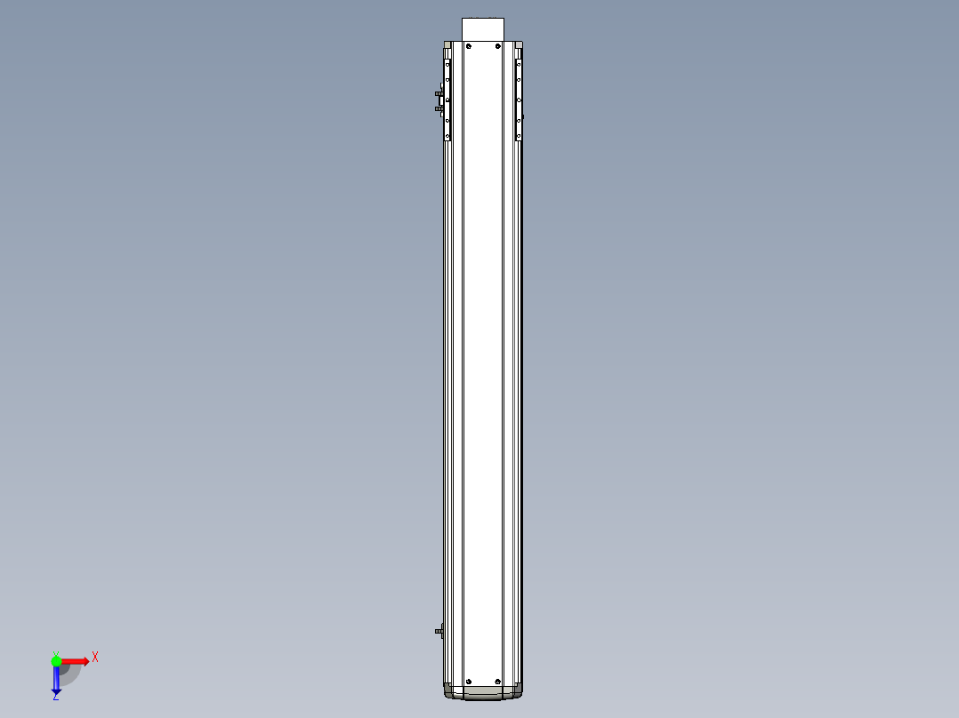 Toyo东佑达直线模组-ETH14-900-BM-200W+煞車俯视图