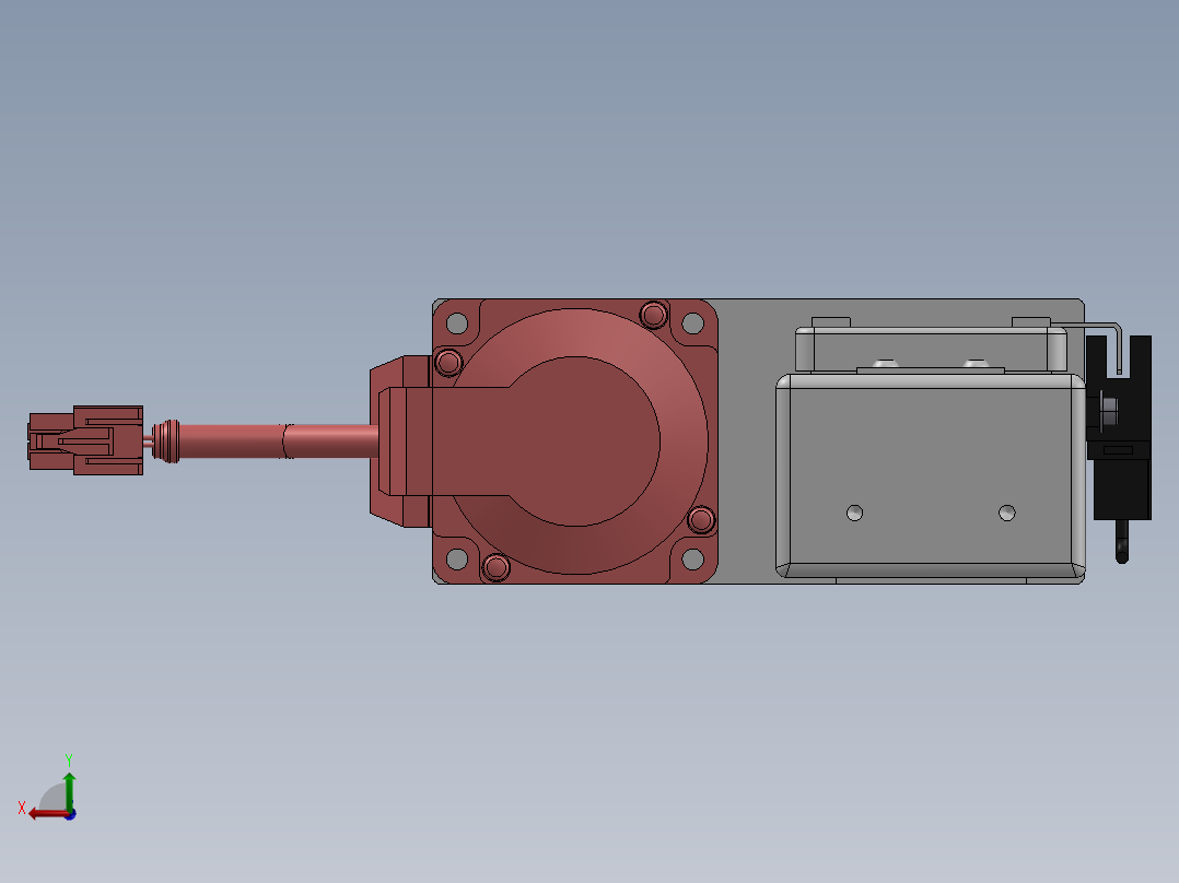 精密模组MY60-T10-550L-BL-P20B-C4-C后视图