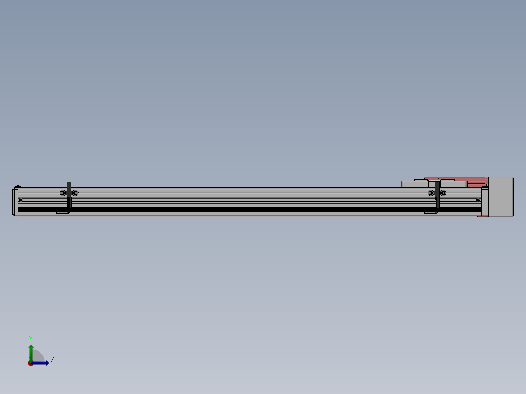 精密模组MY60-T10-550L-BL-P20B-C4-C左视图