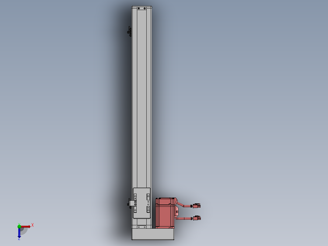 精密模组MY60-T10-550L-BL-P20B-C4-C俯视图