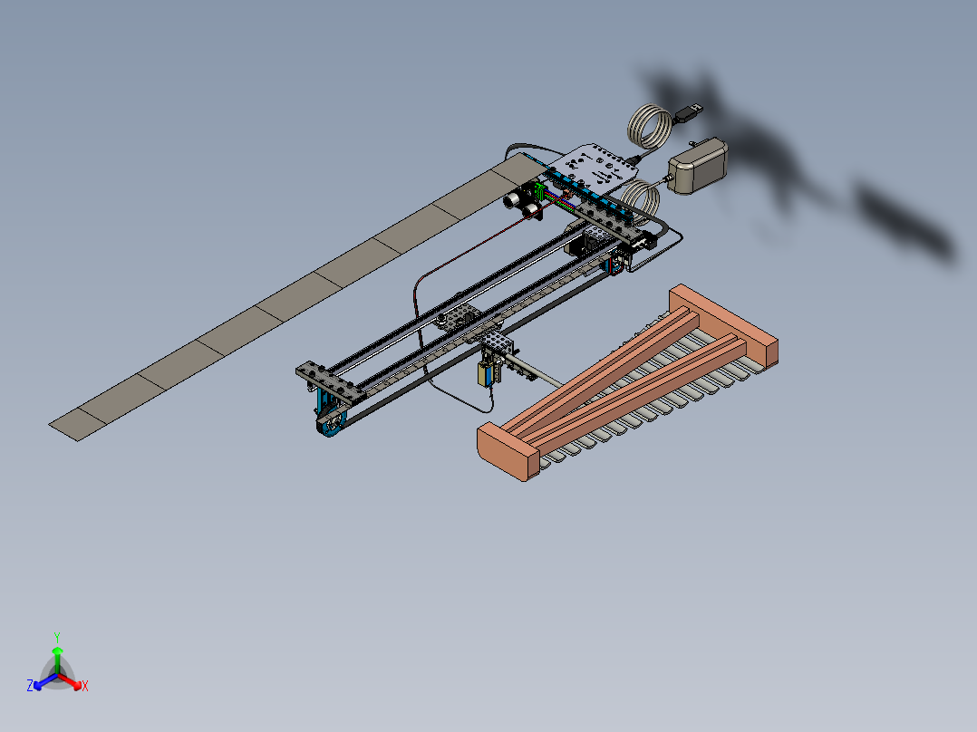 935音乐机器人PROE设计