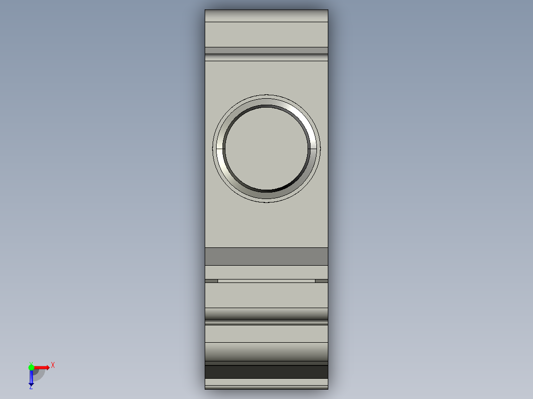 基恩士FS-V31C(P)_kc图纸模型俯视图