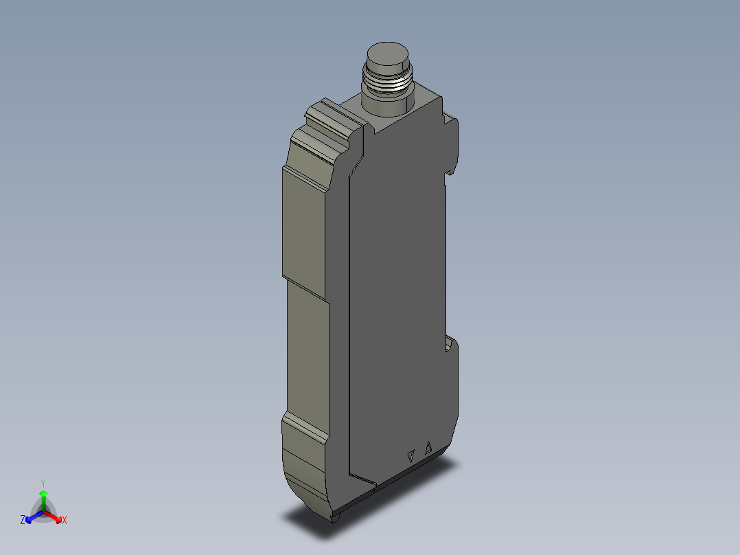 基恩士FS-V31C(P)_kc图纸模型正等轴测图