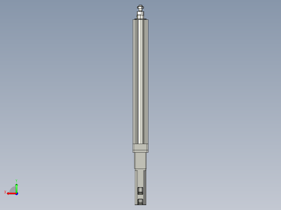 12VZ电动缸-VZ5-S300-BC后视图