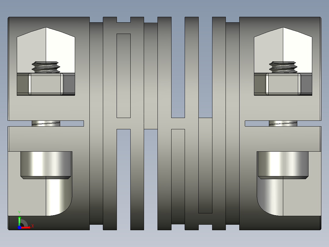 联轴器 (35)前视图