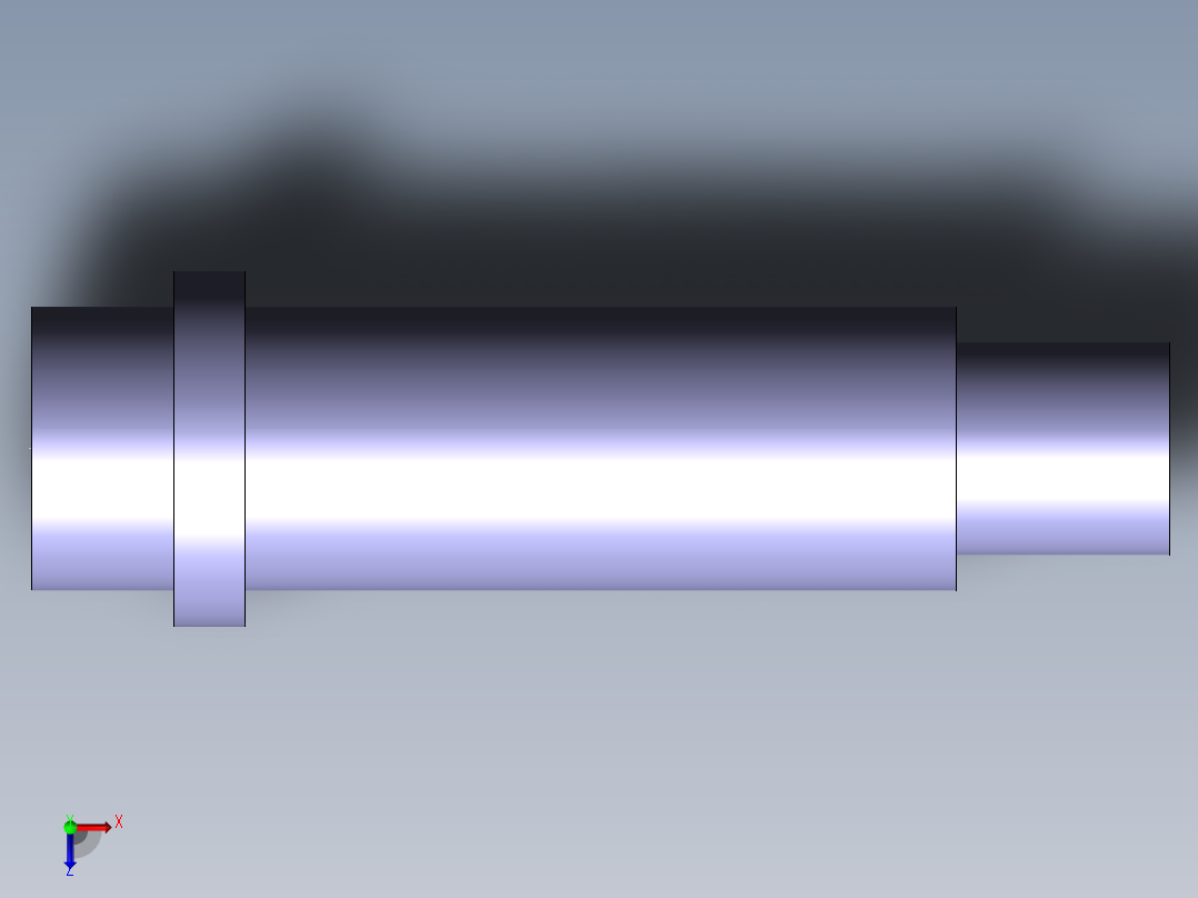 槽轮回转中心轴俯视图