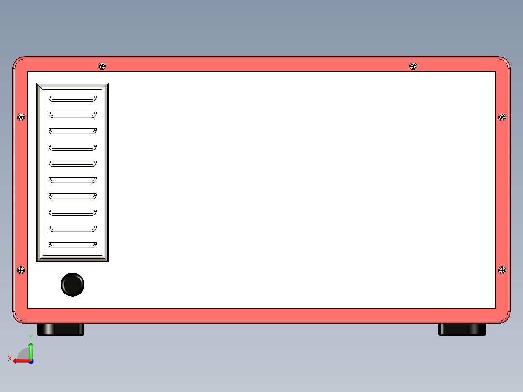 电烤面包机后视图