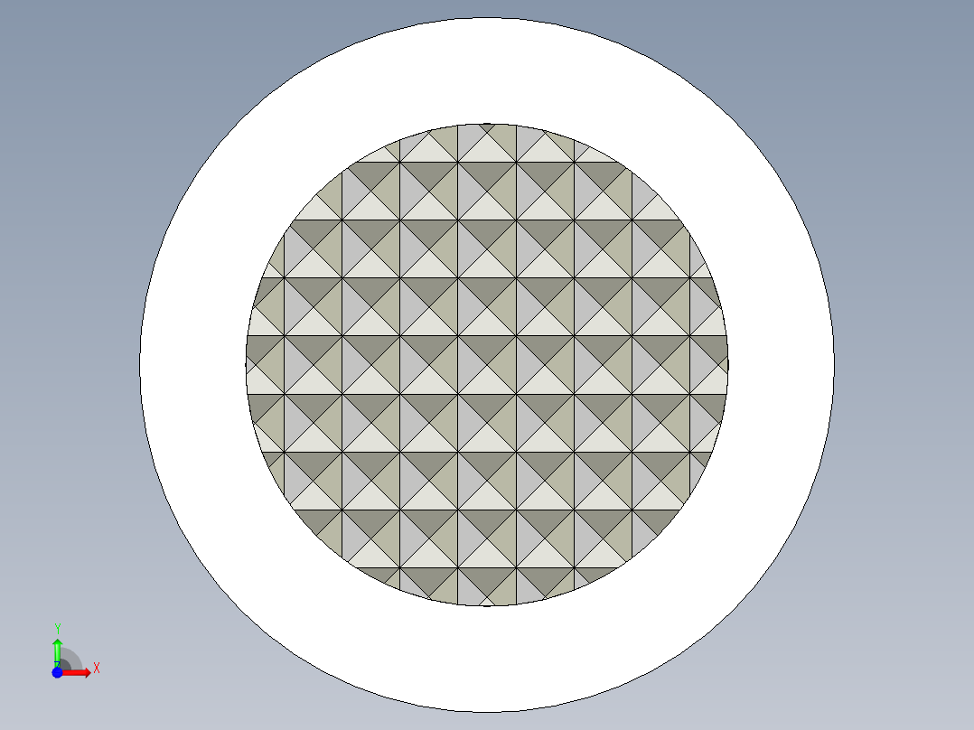 定位配件(B)BBU-3D多系列多零件图纸模型前视图