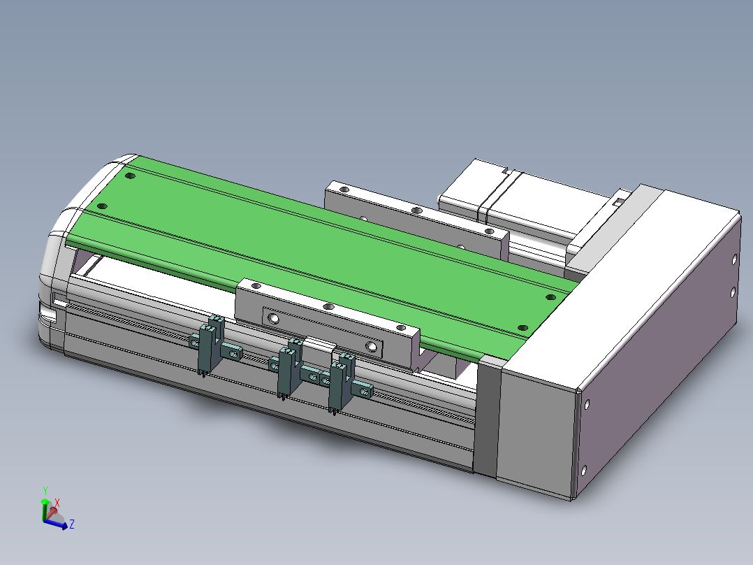 MTH丝杆半封闭模组MTH10-BL-200W