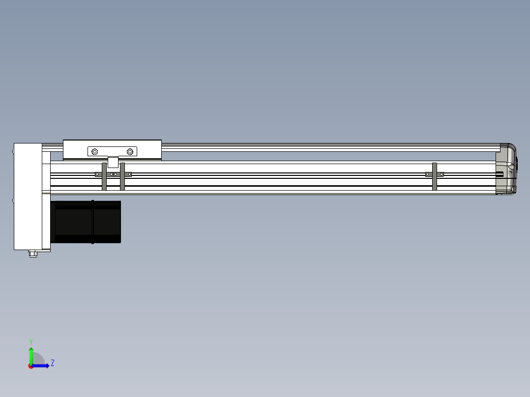 Toyo东佑达直线模组-ETH14-450-BM-200W左视图