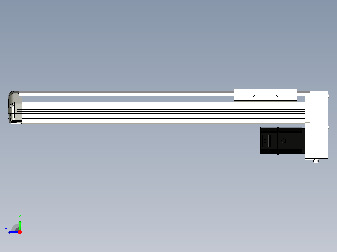 Toyo东佑达直线模组-ETH14-450-BM-200W右视图