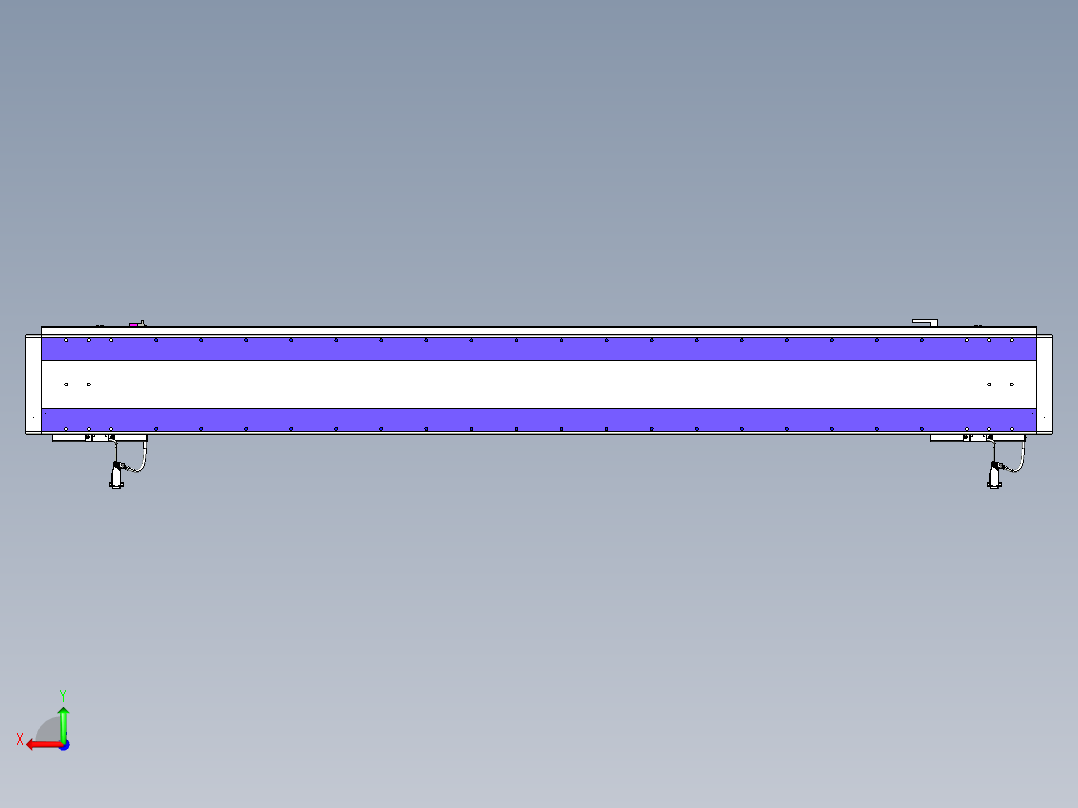 威洛博VL系列直线电机模组-2VL22H3-S1700后视图