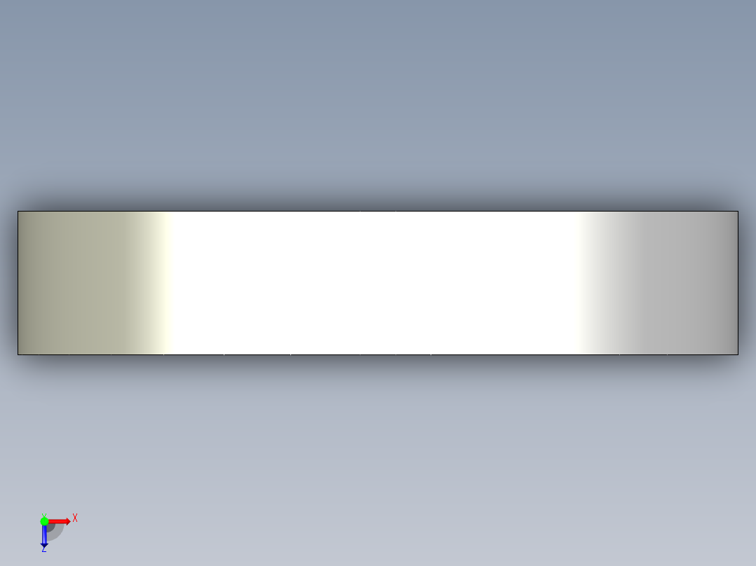 軸承座(標準型)BRSN-3D多系列多零件图纸模型俯视图