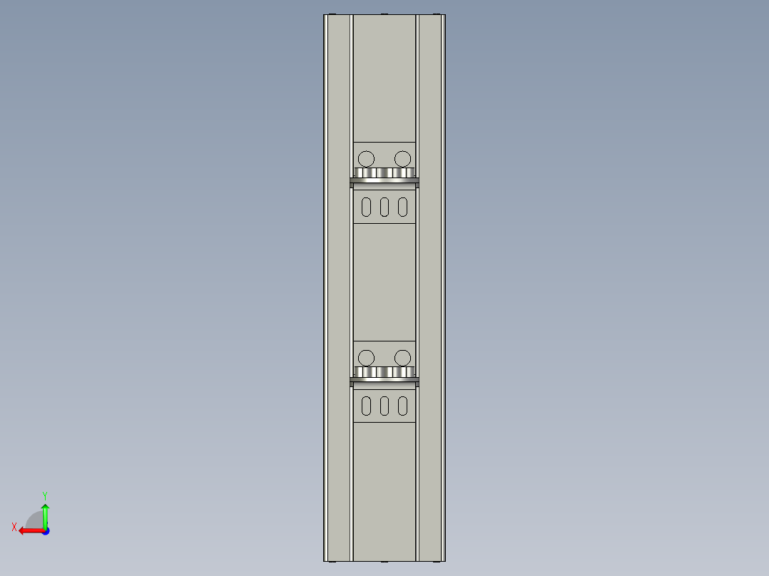 基恩士SL-M20H_kc图纸模型后视图