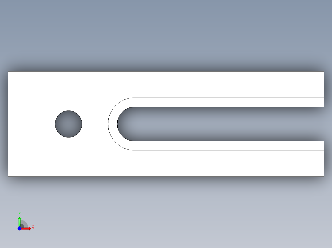 支撐座2321-3D多系列多零件图纸模型前视图