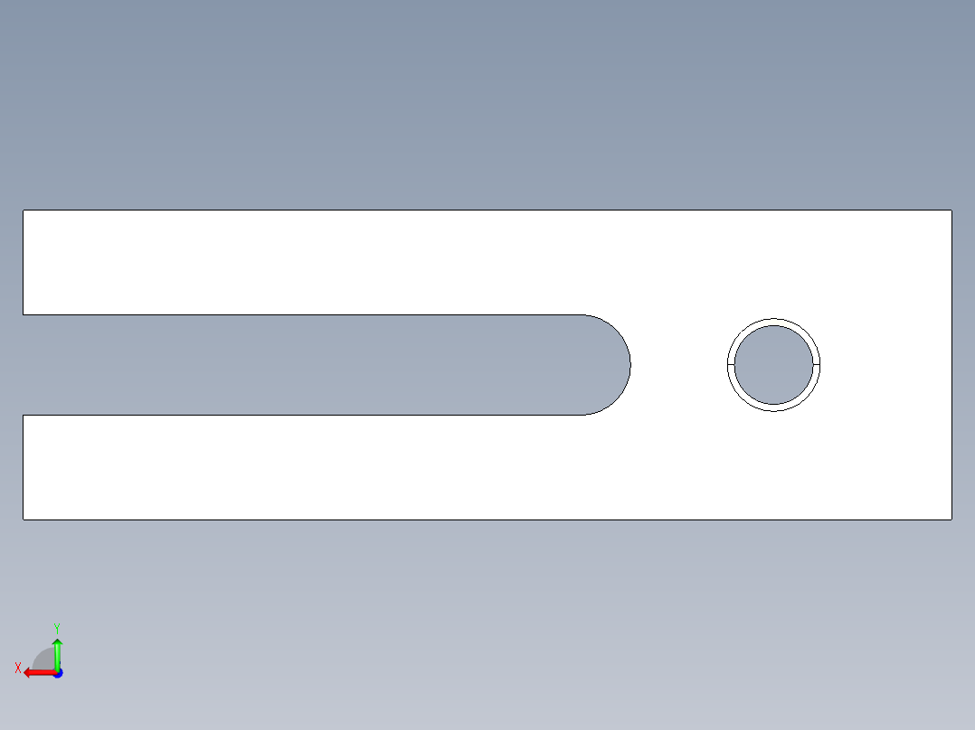 支撐座2321-3D多系列多零件图纸模型后视图