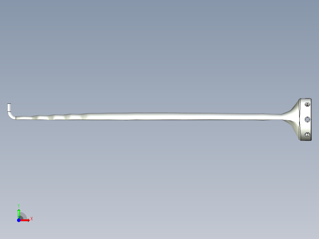 涡轮 叶片 涡扇 (22)前视图