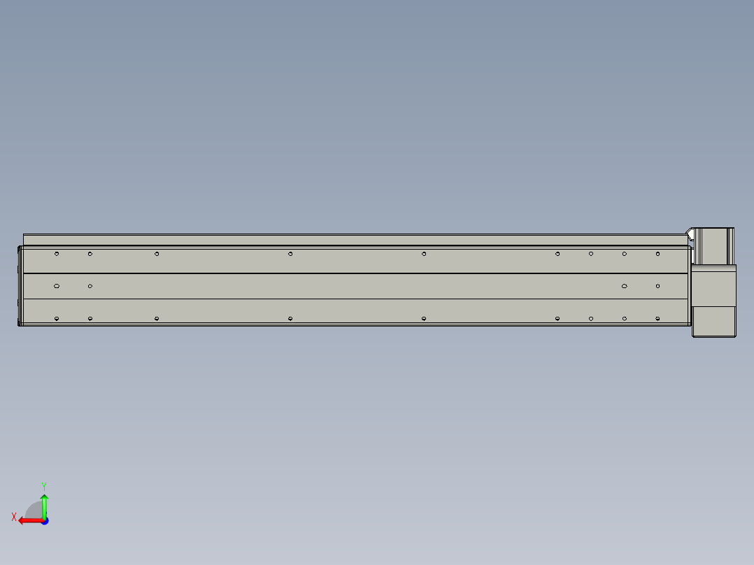 威洛博VBF12-S750-BLU后视图