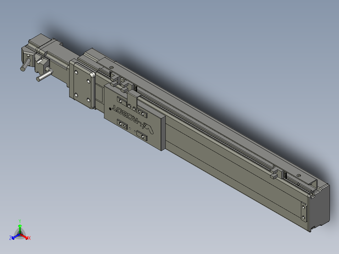 威洛博VT6-S280-BC-P10正等轴测图