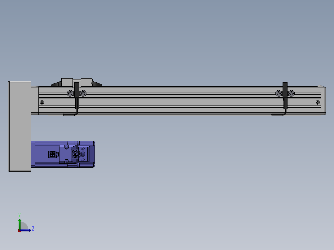 精密模组MY50-T10-300L-BM-P10B-C4-C左视图