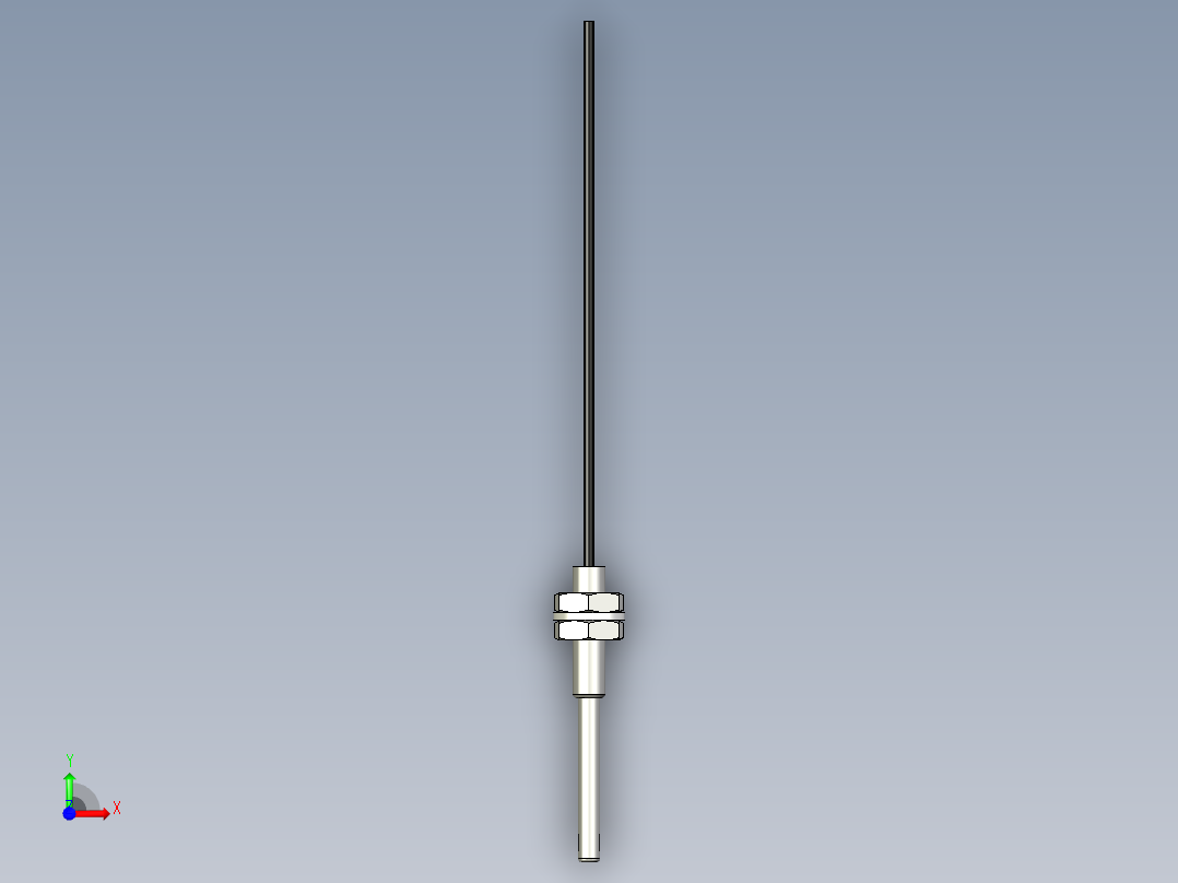 侧视光纤_对射型FT-F313前视图