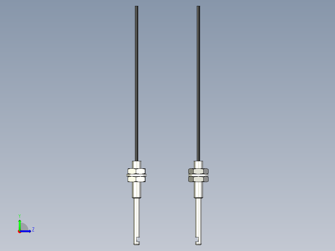 侧视光纤_对射型FT-F313左视图