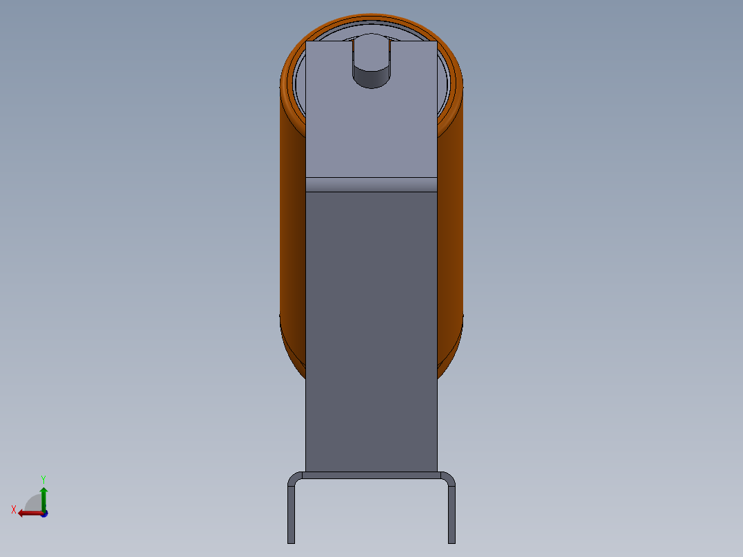 皮带输送机 (1)后视图