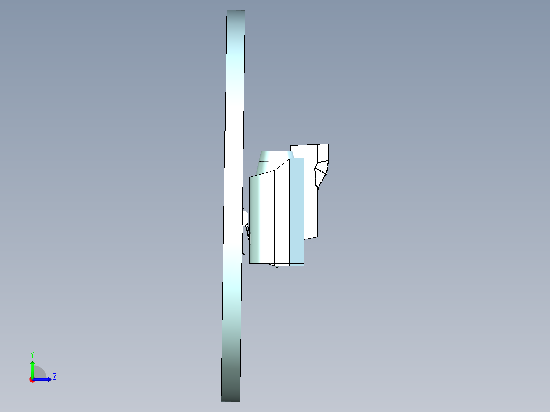 惩罚者喷汽车左视图