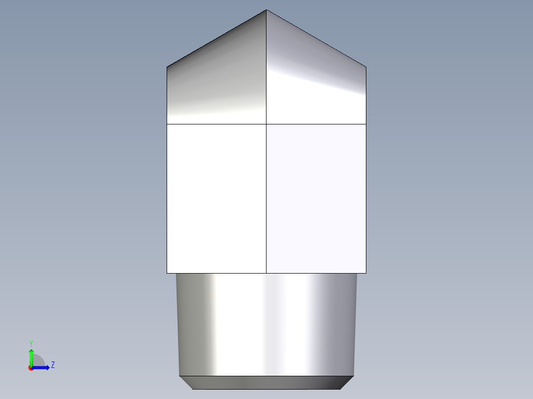卡套式工业通用硬管接头EO_Male_stud_elbow_WE16SR71X左视图
