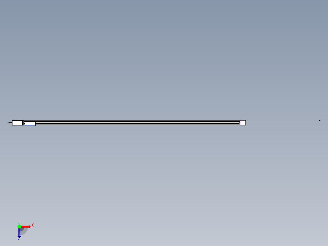 威洛博LB.GB同步带传动--欧规系列GB8-L96-S3550-BR-P40俯视图