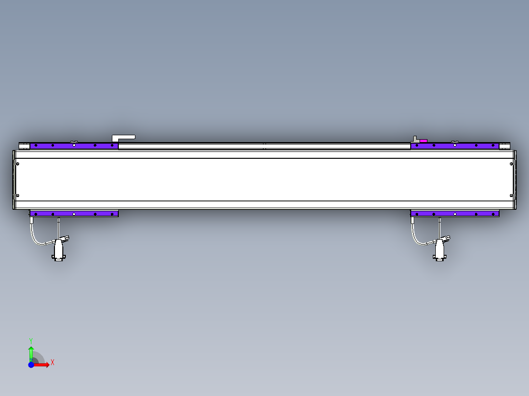 威洛博VL系列直线电机模组-2VL14S3-S650前视图