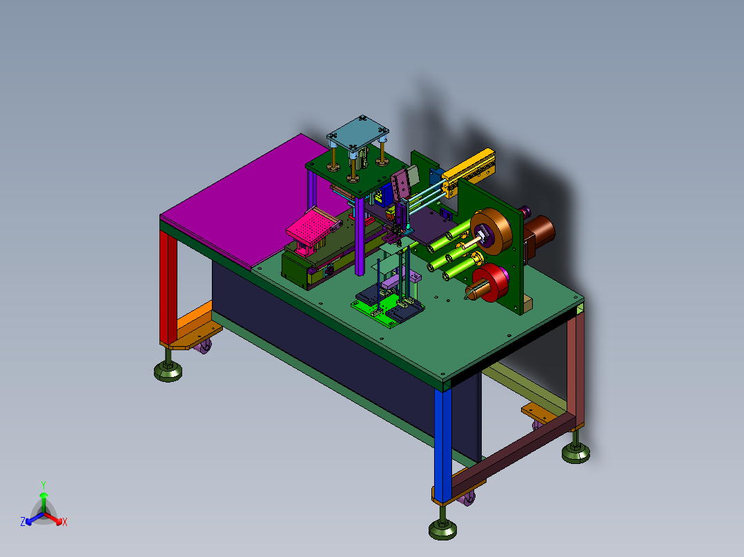 胶带复卷贴合机
