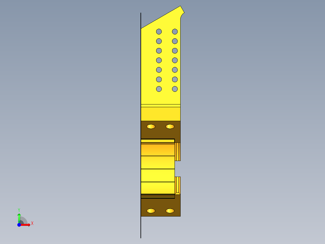 机械爪 3D图纸 (47)前视图