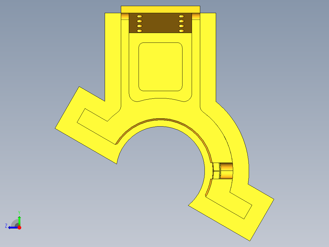 机械爪 3D图纸 (47)右视图