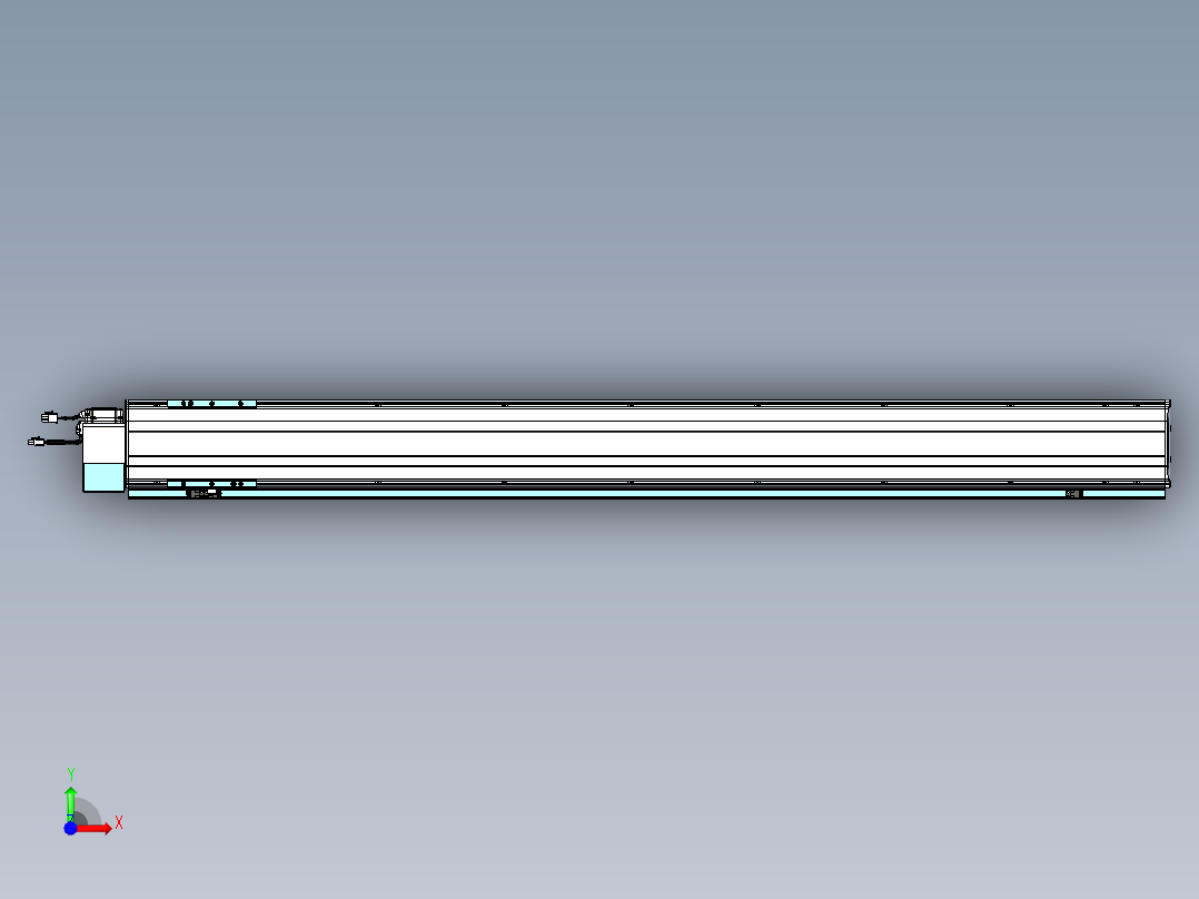 威洛博VBF同步带传动一般环境VBF14-L45-S1350-BLD-ZP40-C3前视图