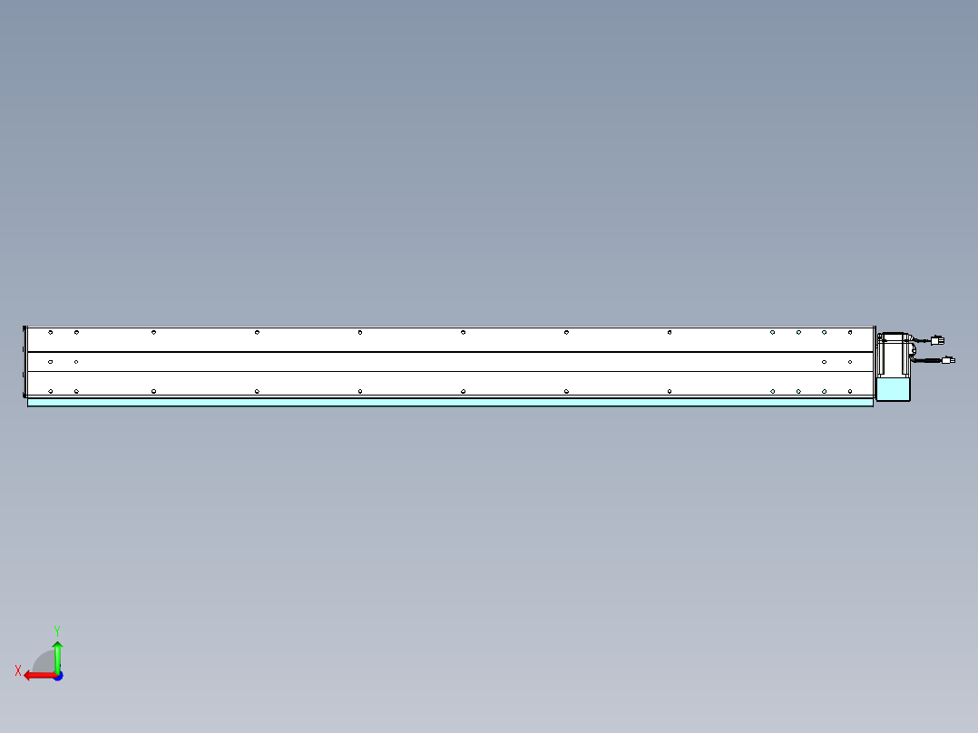 威洛博VBF同步带传动一般环境VBF14-L45-S1350-BLD-ZP40-C3后视图
