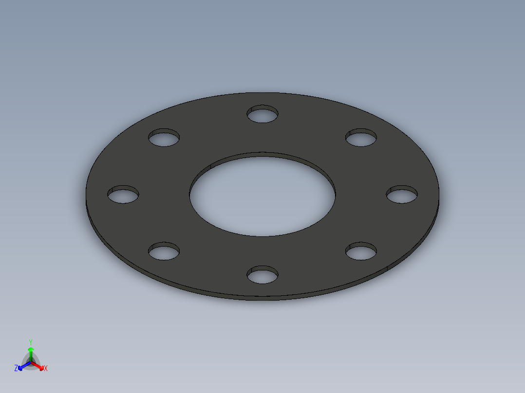 16QHVY 在EPDM垫片法兰平面根据DIN 2501，EN 1092，自动定心钻PN 10 16法兰