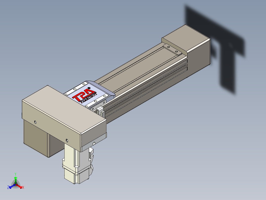 同步带全封闭直线模组TPA-HCB-65S-90-L150-MR-C-P10-N3