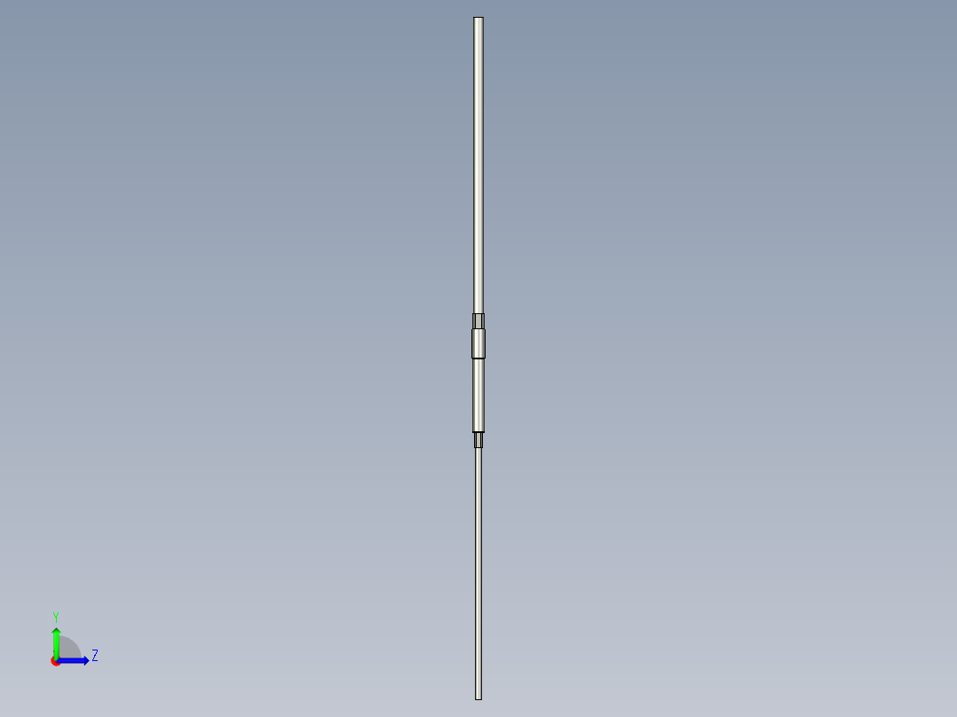 基恩士FU-82Ccore_kc图纸模型左视图