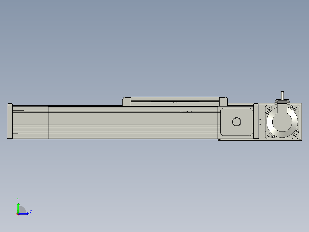 欧规系列-LB8-L75-S200-BL-ZP75-C3左视图