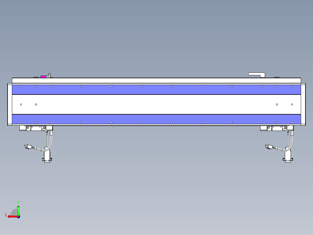 威洛博VL系列3d模型模组2VL14S1Y-S650后视图