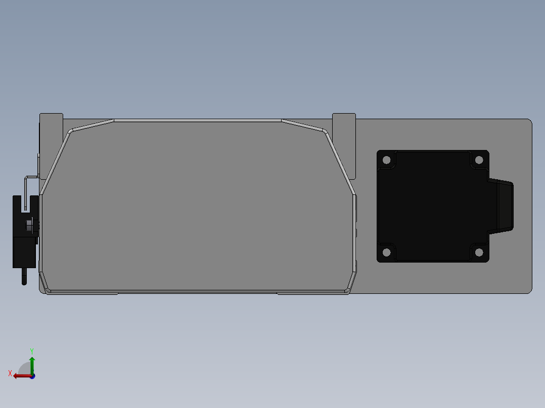 精密模组MY170-T10-700L-BR-P40B-C4-C后视图